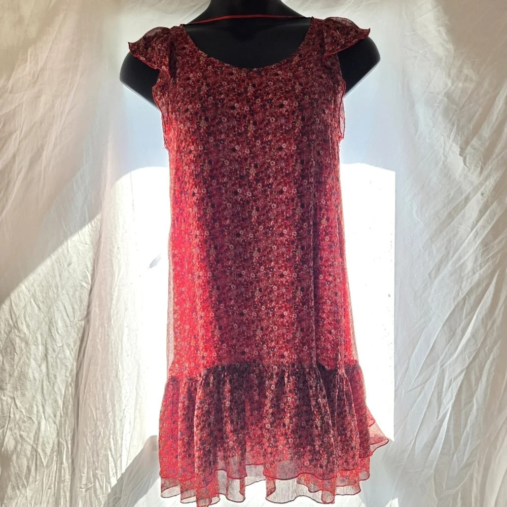 Floral Ruffle Dress - Picture 8 of 13